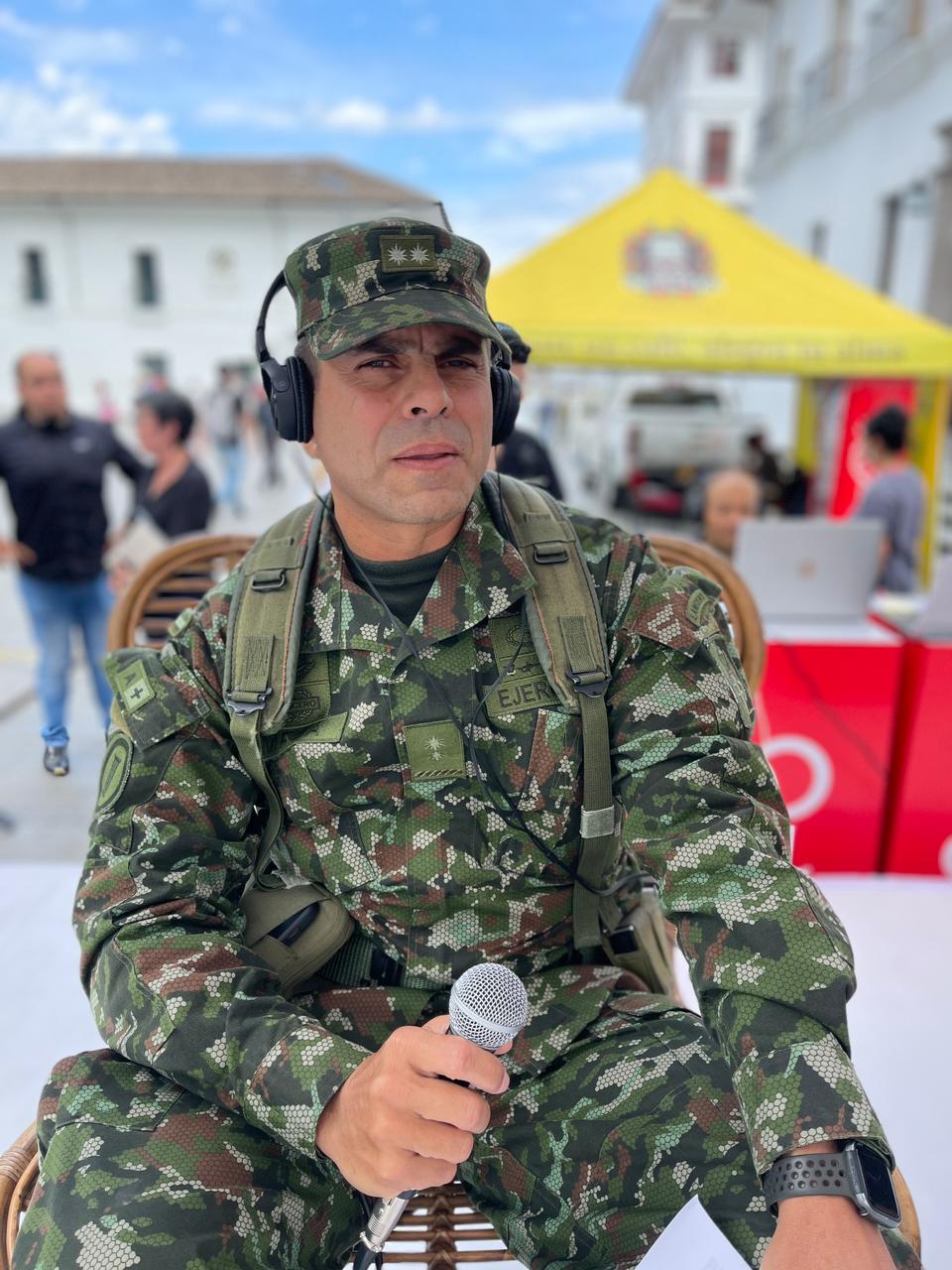 Brigadier General Federico Mejía, Comandante del Comando Específico del Cauca