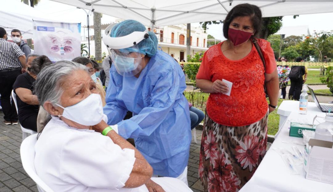 Vacunación en Risaralda.