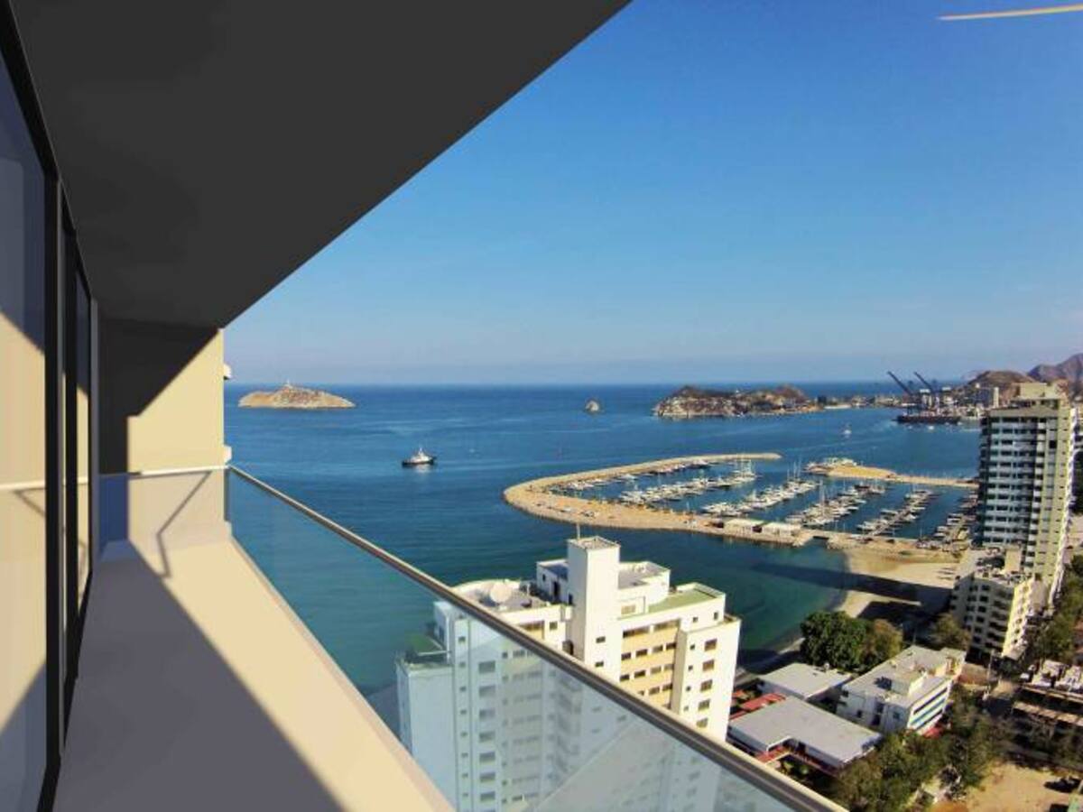 En Fotos: Aküa Tower y Hotel TRYP Marina Santa Marta