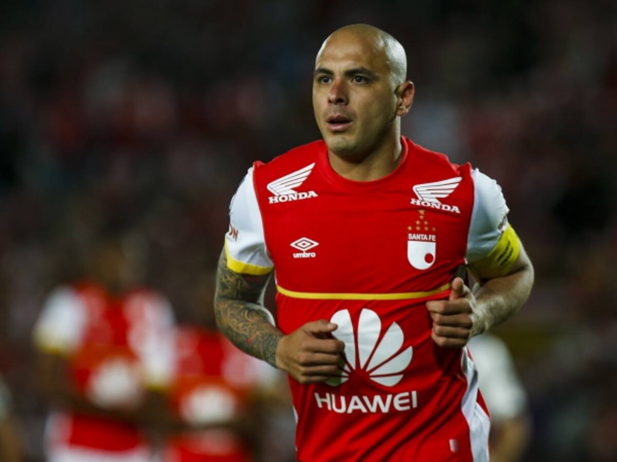 Omar Pérez, baja de Santa Fe en la semifinal ante Once Caldas