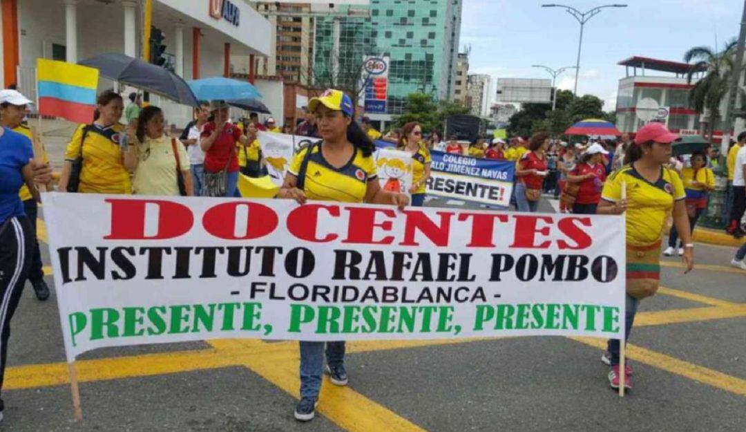 Jueves paro de profesores en Santander