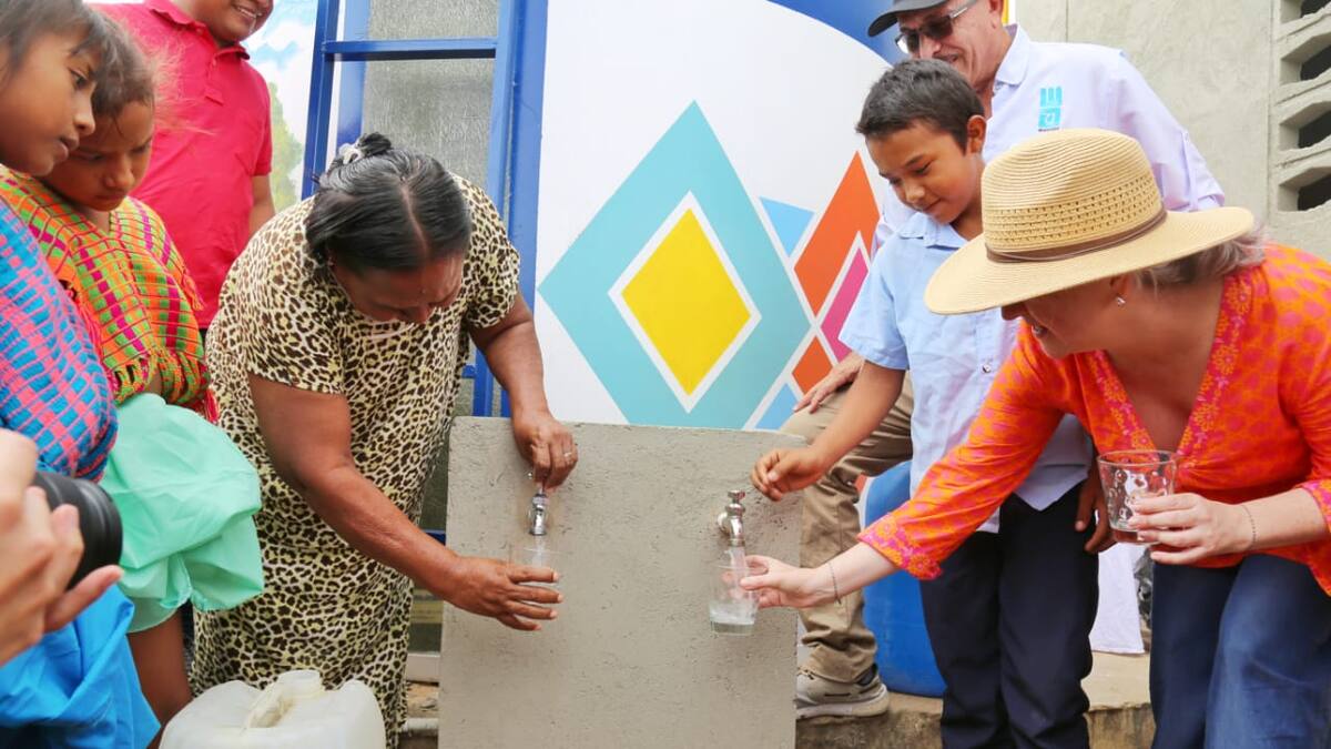 Gobierno triplica inversión en agua potable en el Día Mundial del Agua