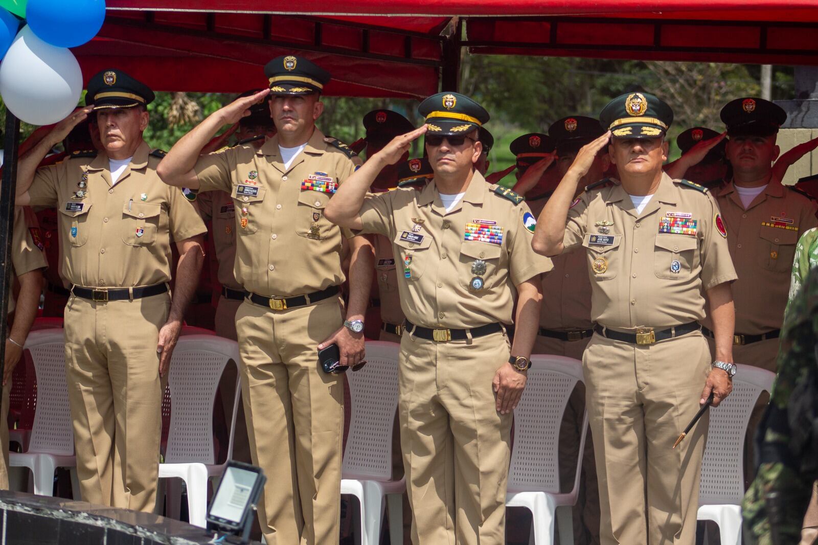 Ceremonia de celebración de VI Brigada del Ejército