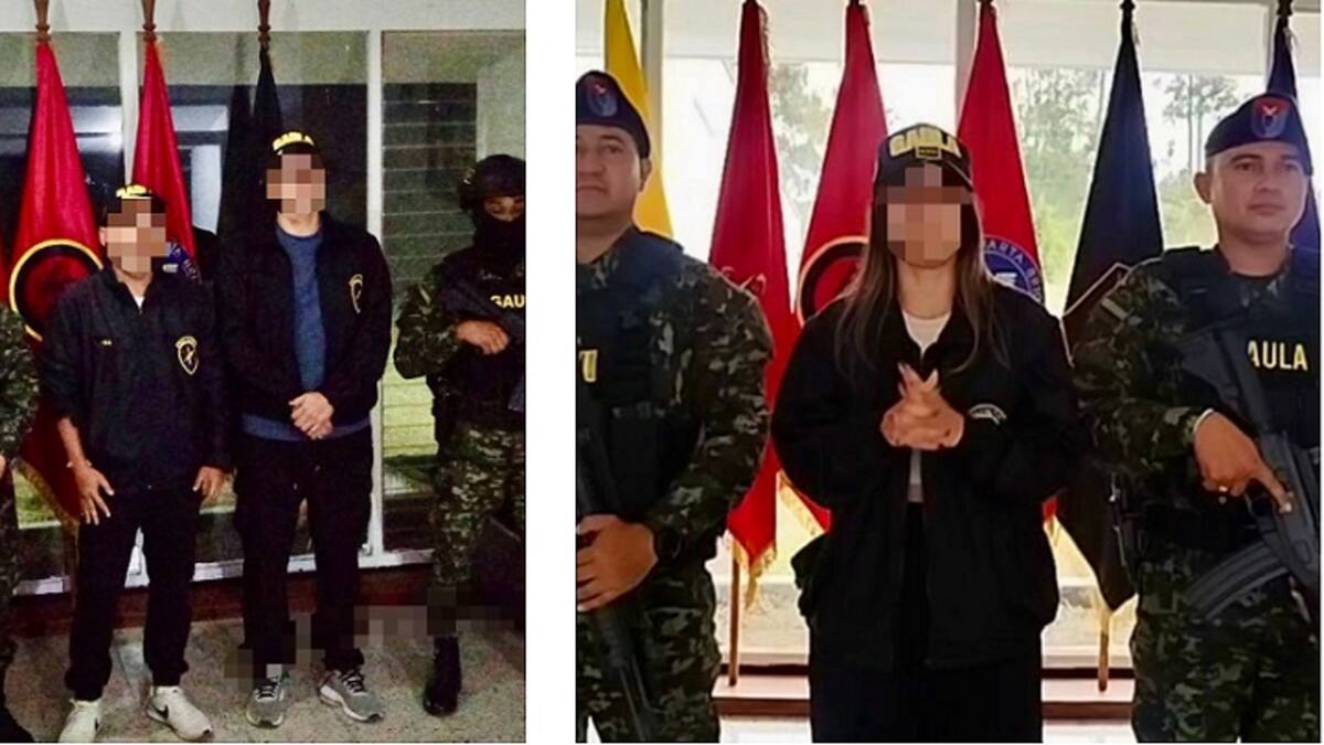 Falso servicio: el Gaula Militar rescató a tres personas que habían sido secuestradas en Antioquia