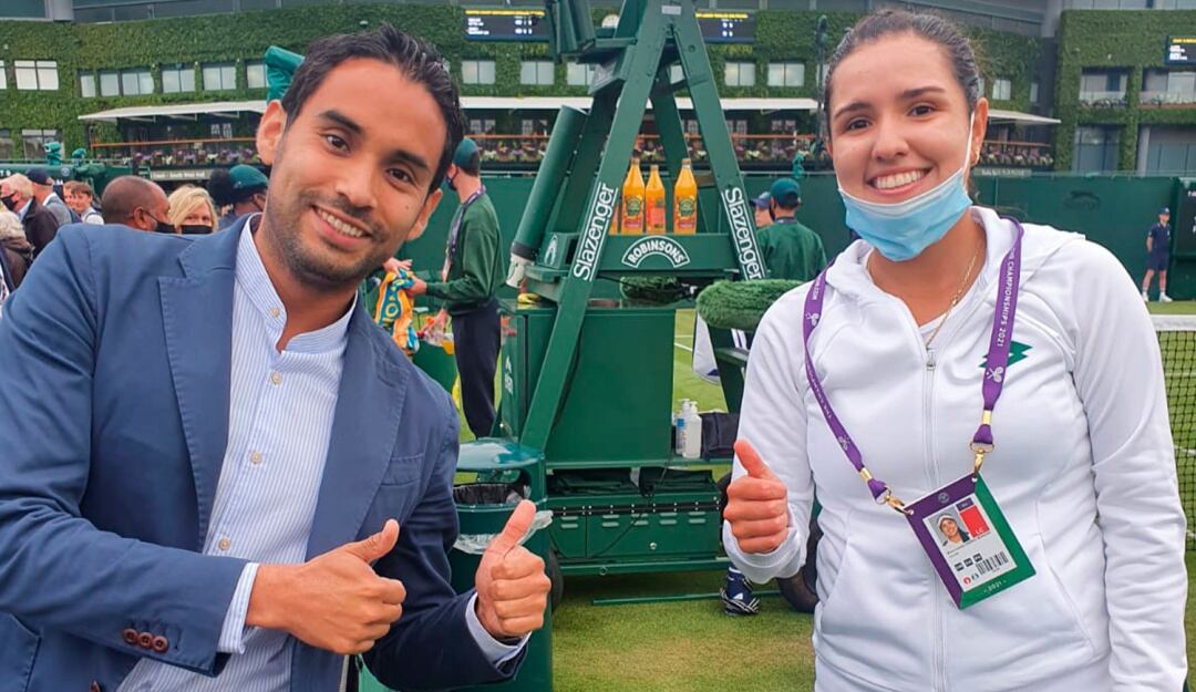 Diego Nova y María Camila Osorio