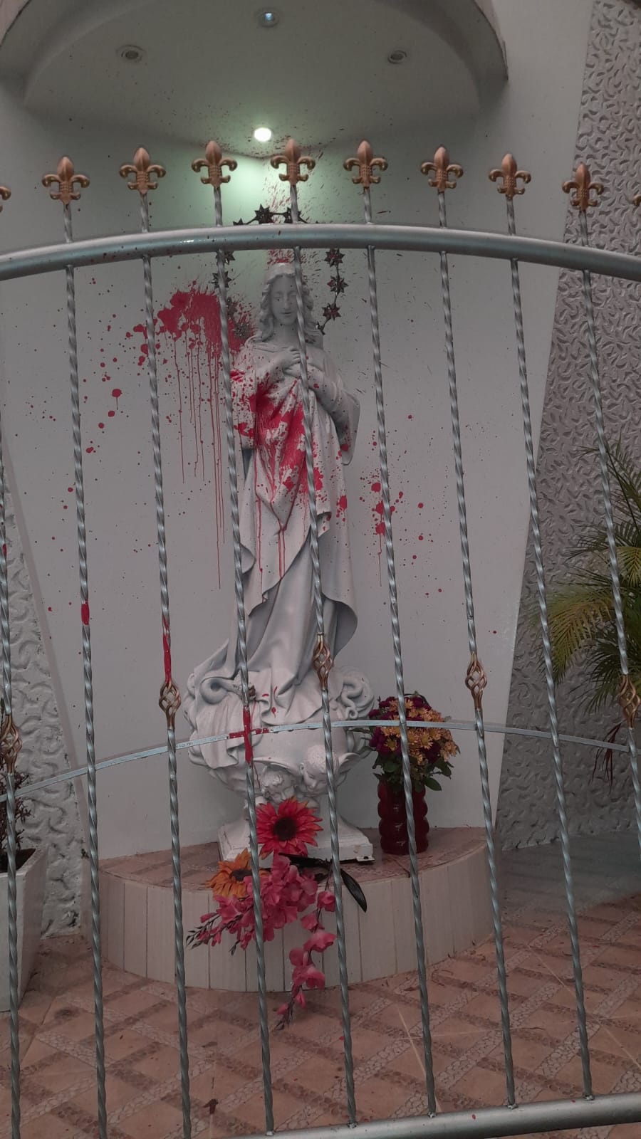 Imagen de la fachada convento de las Hermanas Concepcionistas de Ibagué