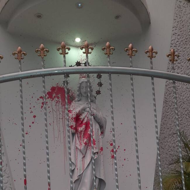 Imagen de la fachada convento de las Hermanas Concepcionistas de Ibagué