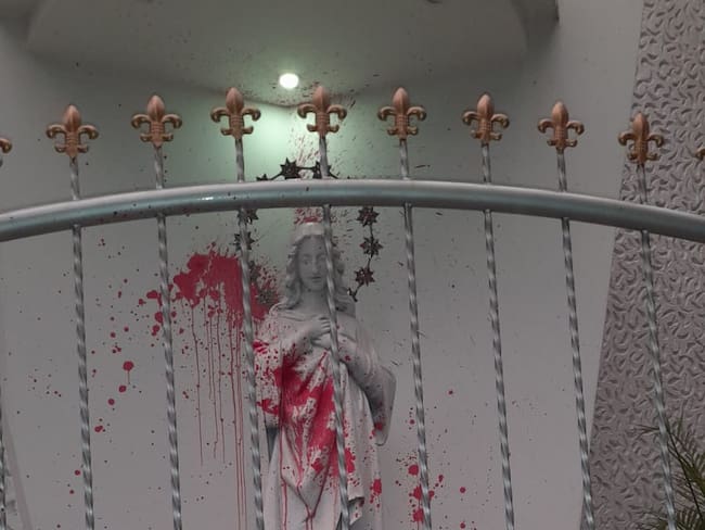 Imagen de la fachada convento de las Hermanas Concepcionistas de Ibagué