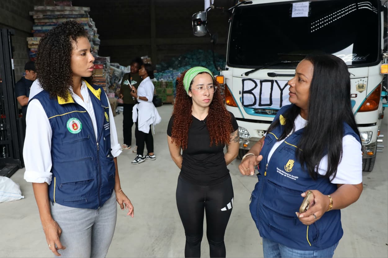 Luisa Rodríguez - Secretaria de Integración Social de la Gobernación de Boyacá en Chocó