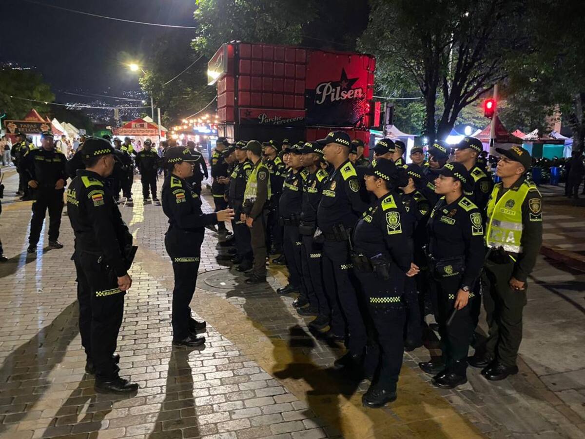 Habrán más de 900 uniformados para la seguridad en el fin de año en Medellín