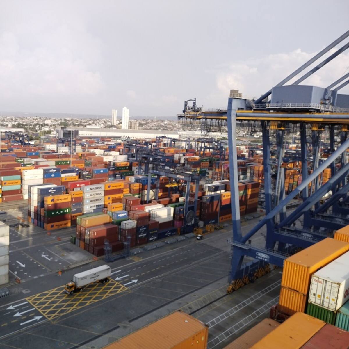 Puerto de Cartagena se consolida como el muelle líder en exportaciones de contenedores