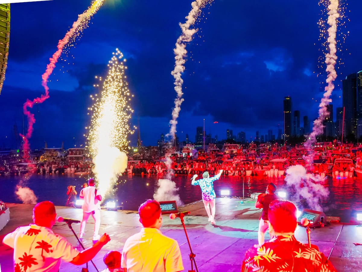 Bahía de Cartagena volvió a brillar con Desfile Náutico