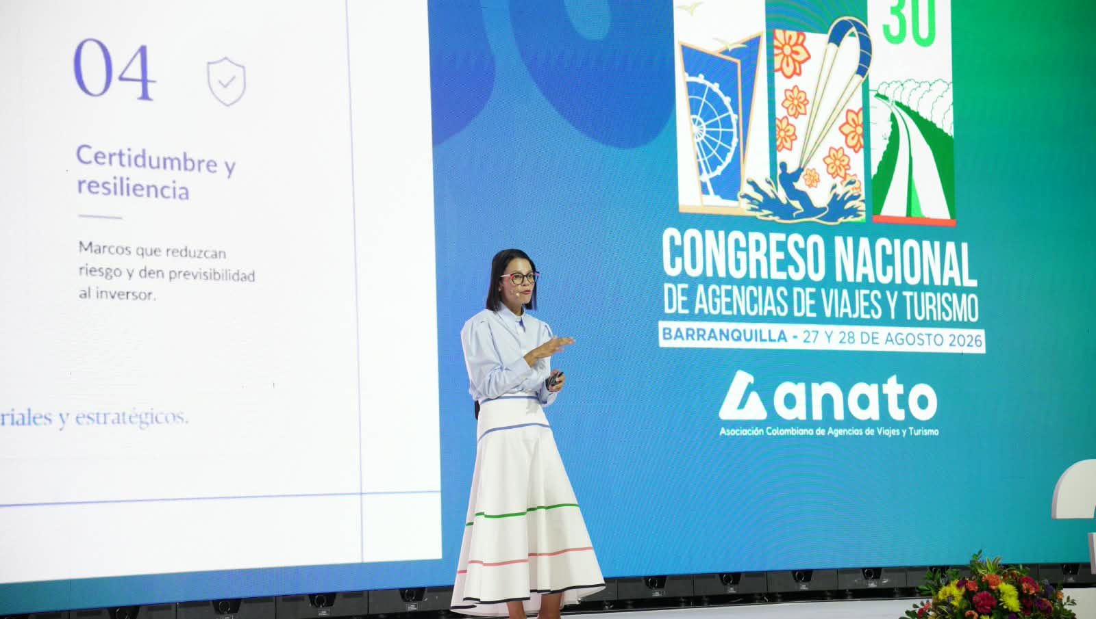 Natalia Bayona, directora ejecutiva de ONU Turismo.