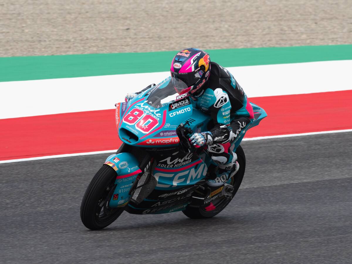 David Alonso tuvo una mala jornada en el Gran Premio de Italia: Así quedó en el campeonato