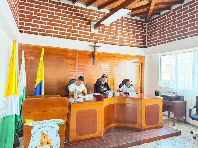 Concejo municipal de Campamento, Antioquia. Foto: Cortesía Concejo Campamento
