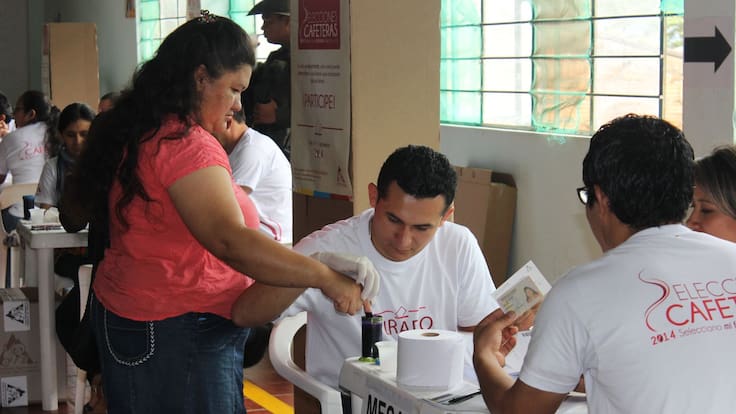 Coronel sobre elecciones cafeteras