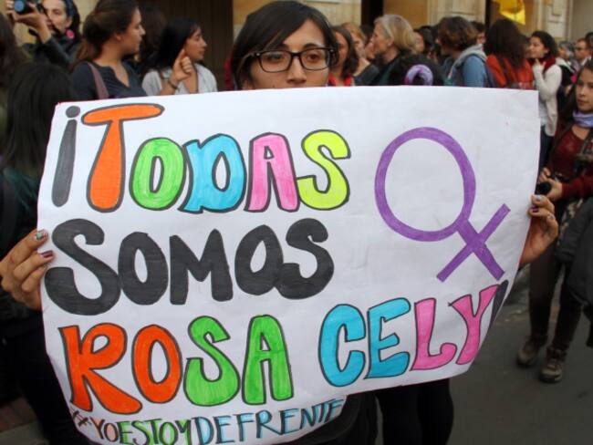[Fotos] Plantón en contra de la revictimización de Rosa Elvira Cely