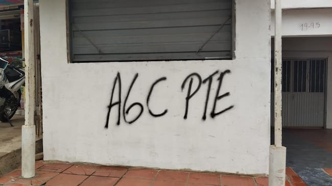 Grafitis AGC en Simón Bolívar, Cúcuta - Foto: Cortesía