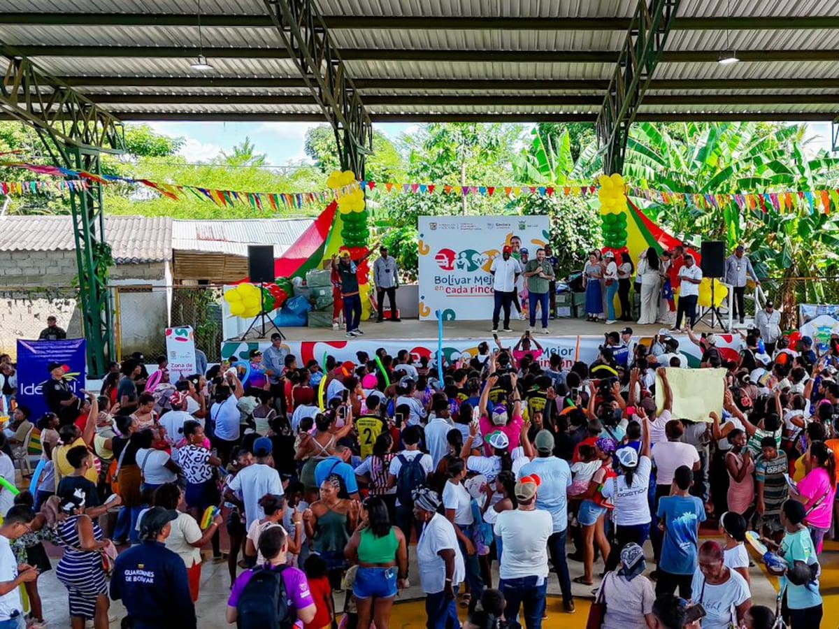 La Feria Bolívar Mejor en Cada Rincón llega a Mahates para acercar los servicios de la Gobernación