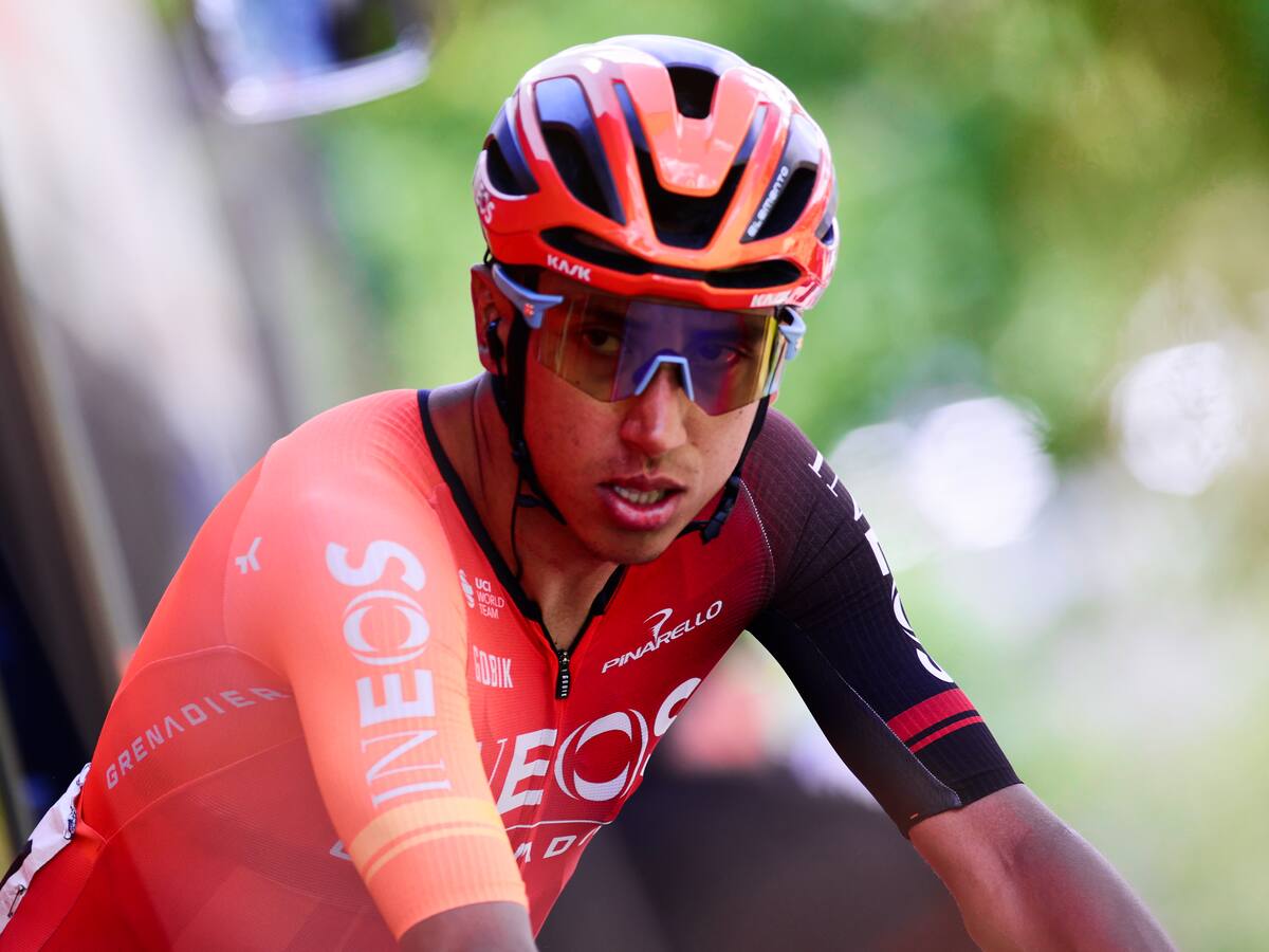 Egan Bernal, tercero en la etapa 5 de la Vueta a Suiza y se metió al podio de la general