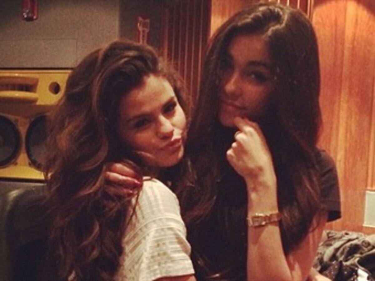 Justin Bieber y Selena Gomez se reúnen en el estudio de grabación