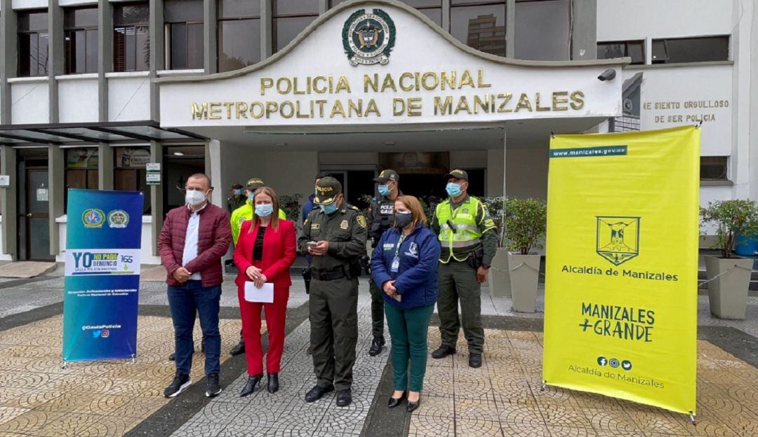 Foto: Enviada desde la Policía Metropolitana de Manizales.