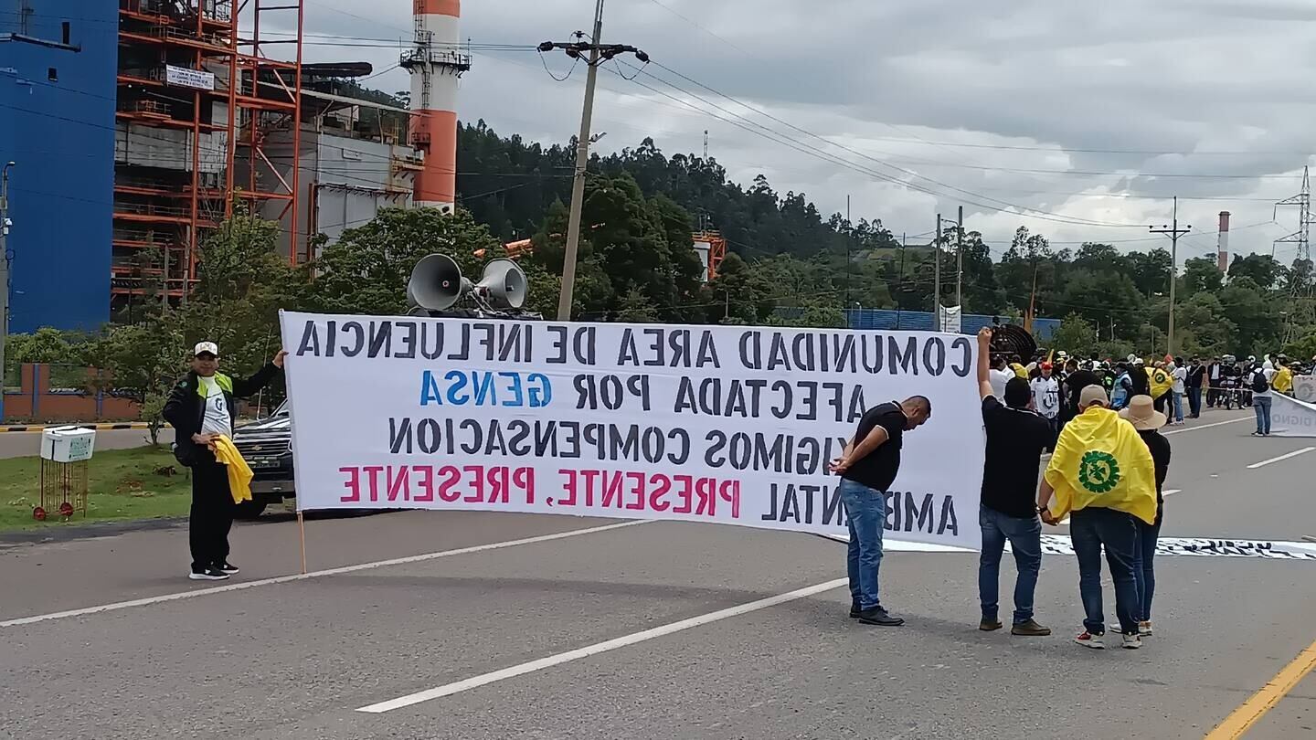 Sintraelecol Paipa anunció que a partir del próximo martes 8 de julio iniciará un paro indefinido con bloqueo total de vías en el sector de Termopaipa