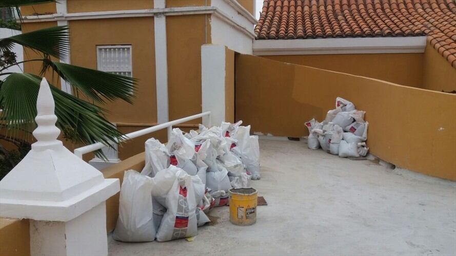 Sede del Sena que inauguró Santos en Cartagena todavía se encuentra inconclusa. Foto: Antonio Canchila García - La W