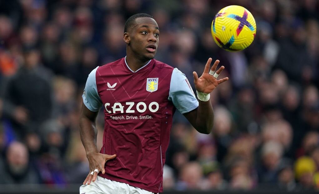 Jhon Jader Durán en un partido de Aston Villa (Photo by Mike Egerton/PA Images via Getty Images)