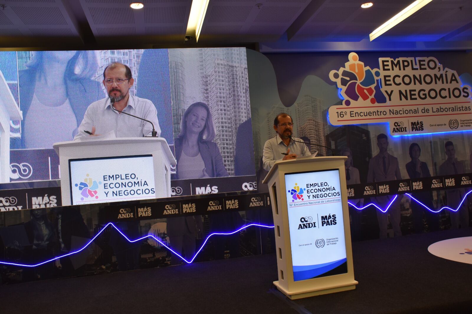 Director Regional de la OIT, ítalo Carmona, en Barranquilla./ Foto: ANDI