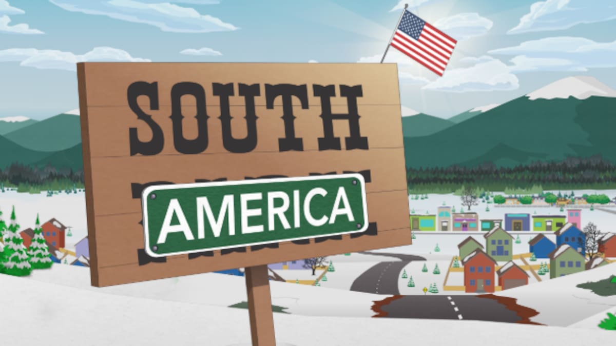 ‘South Park’ se convierte en ‘South America’, como sátira a los cambios de nombres pedidos por Trump