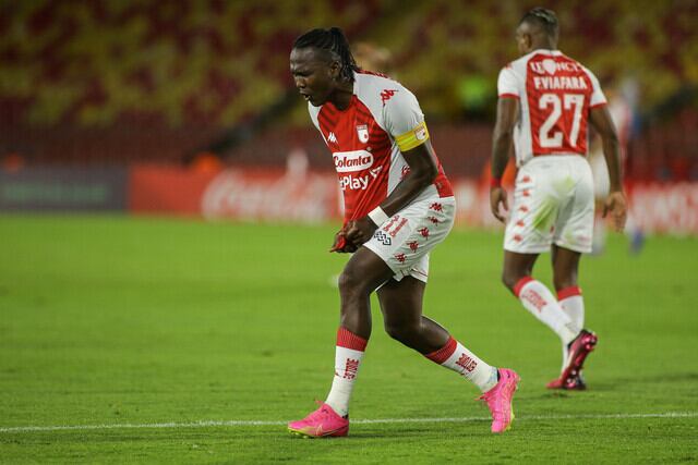 Hugo Rodallega lamenta una oportunidad de gol desperdiciada ante Goiás / Colprensa.