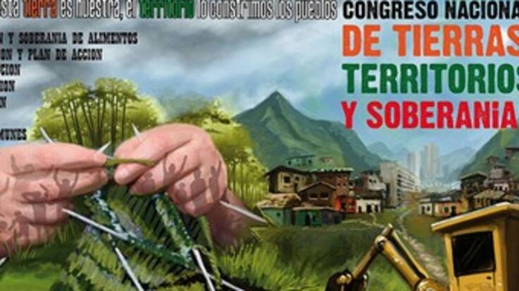 Cali realizará el Congreso Nacional de Tierras, Territorios y Soberanías