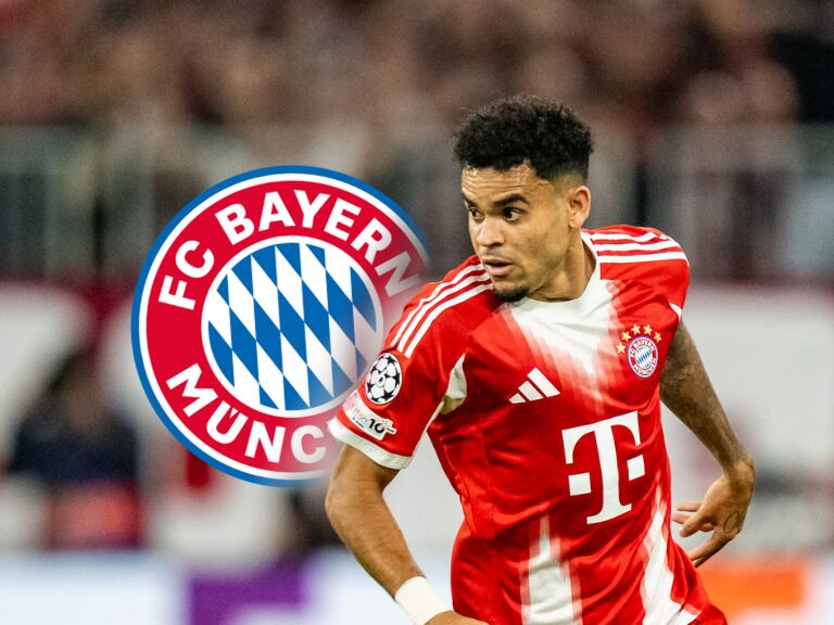 Luis Díaz vuelve a padecer en Champions League por durísima sanción contra el Bayern Múnich / Getty Images