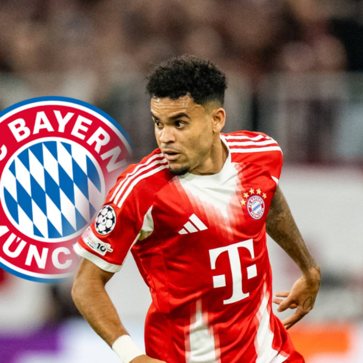 Luis Díaz vuelve a padecer en Champions League por durísima sanción contra el Bayern Múnich