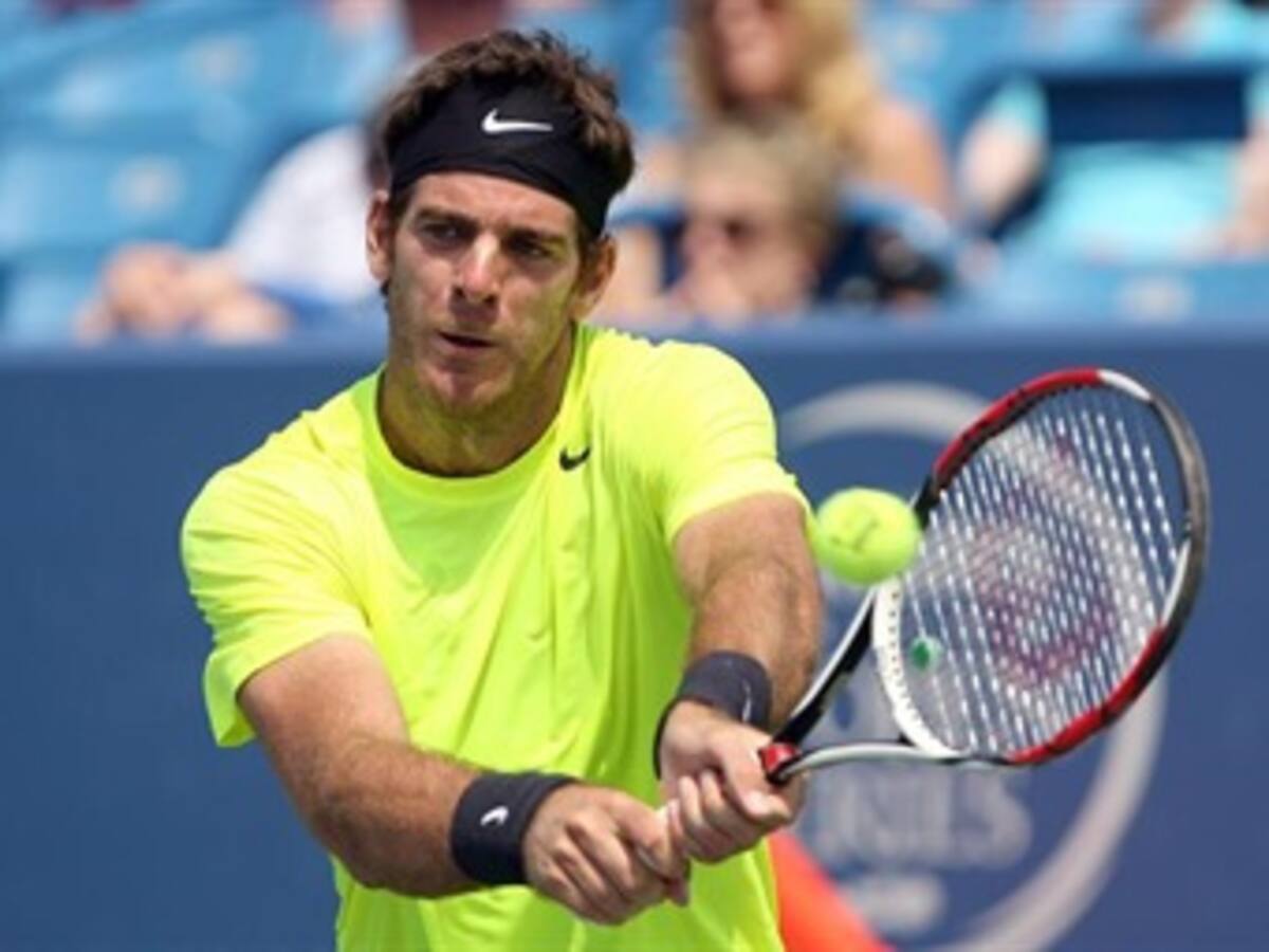 Del Potro enfrentará a Djokovic a en semifinales de Cincinatti