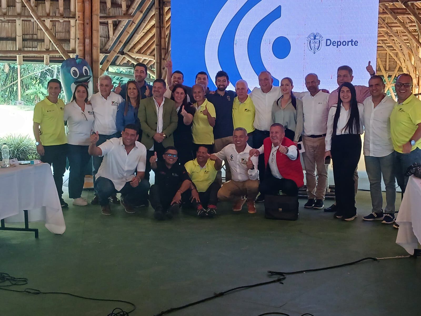 Equipo organizador de los Juegos Nacionales y Paranacionales 2023 - Gobernación de Risaralda.