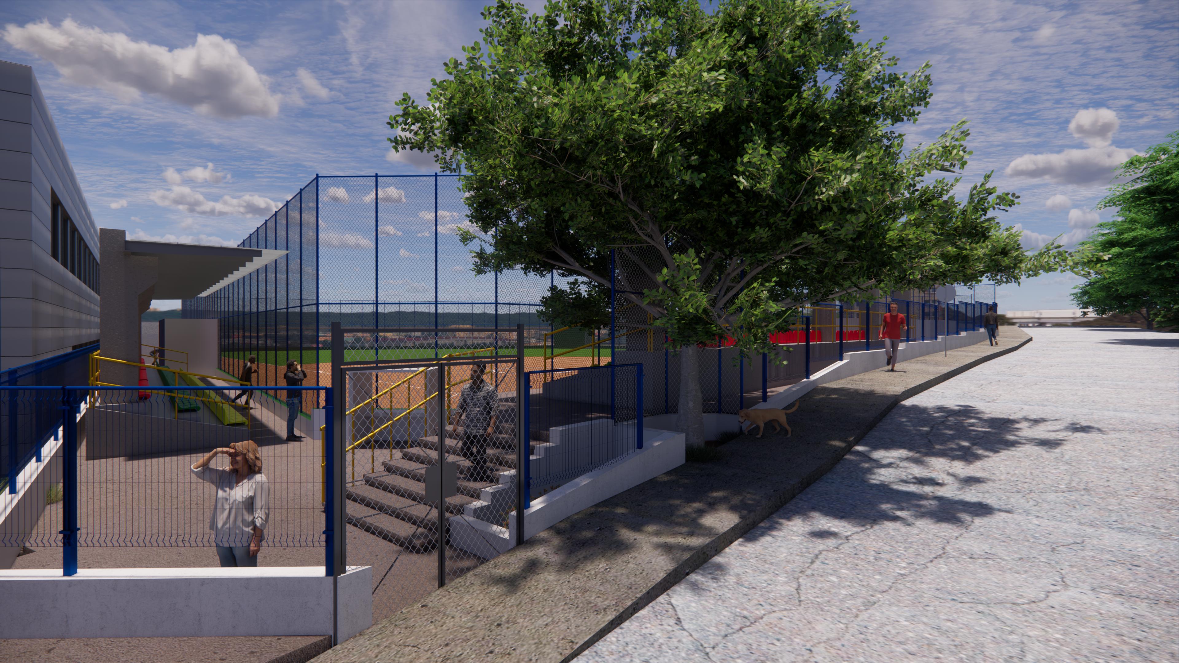 Inicia la construcción del estadio de softbol de Santa Rita