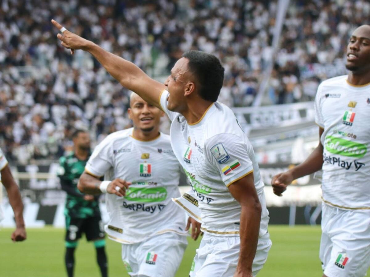 Once Caldas frena en seco a Nacional y es nuevo líder del fútbol colombiano