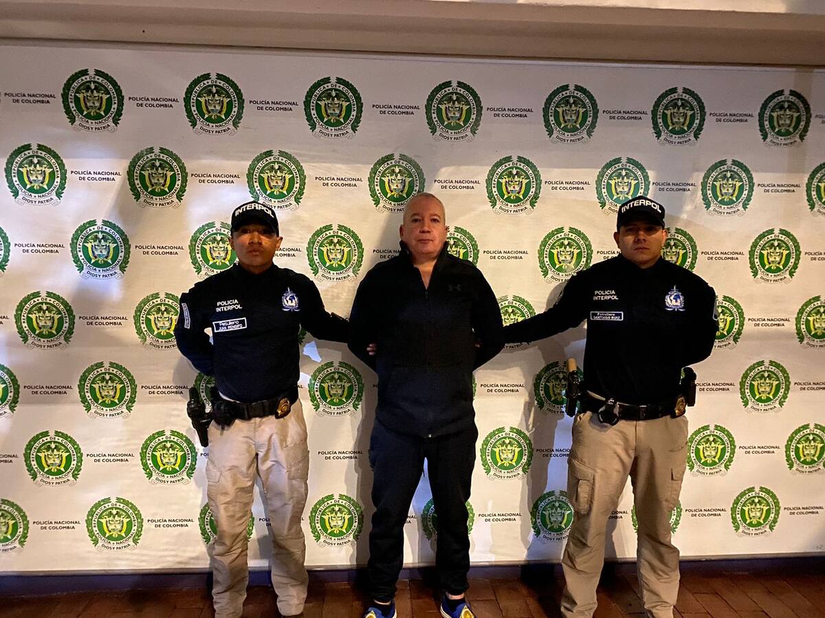 Narco español fue capturado en exclusiva zona de Bogotá