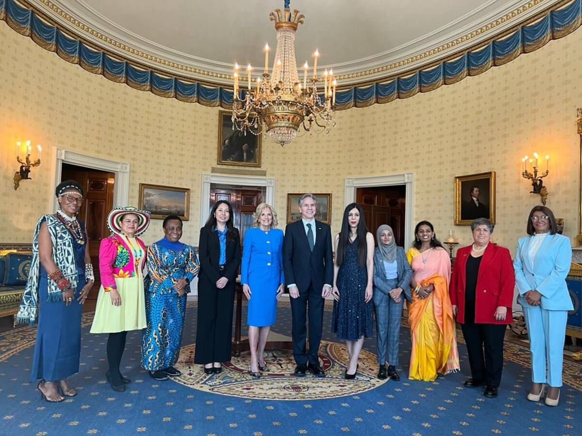 Mayerlis Angarita, la montemariana ganadora del premio Mujer de Coraje, en U.S.A