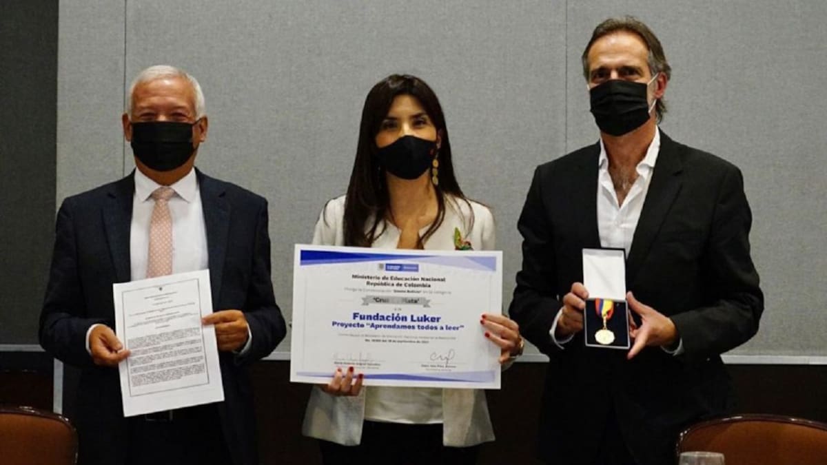 Fundación Luker es distinguida por el Ministerio de Educación
