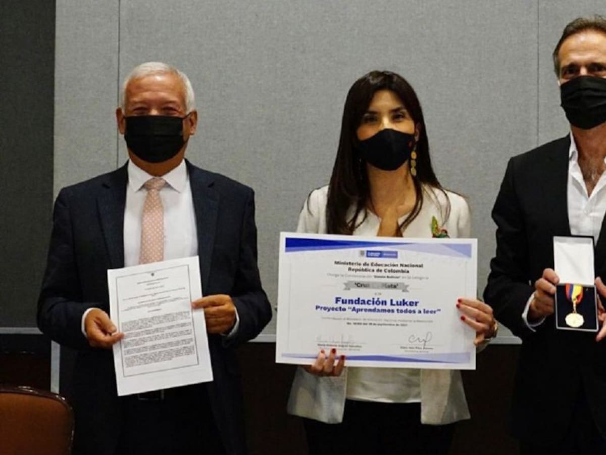 Fundación Luker es distinguida por el Ministerio de Educación