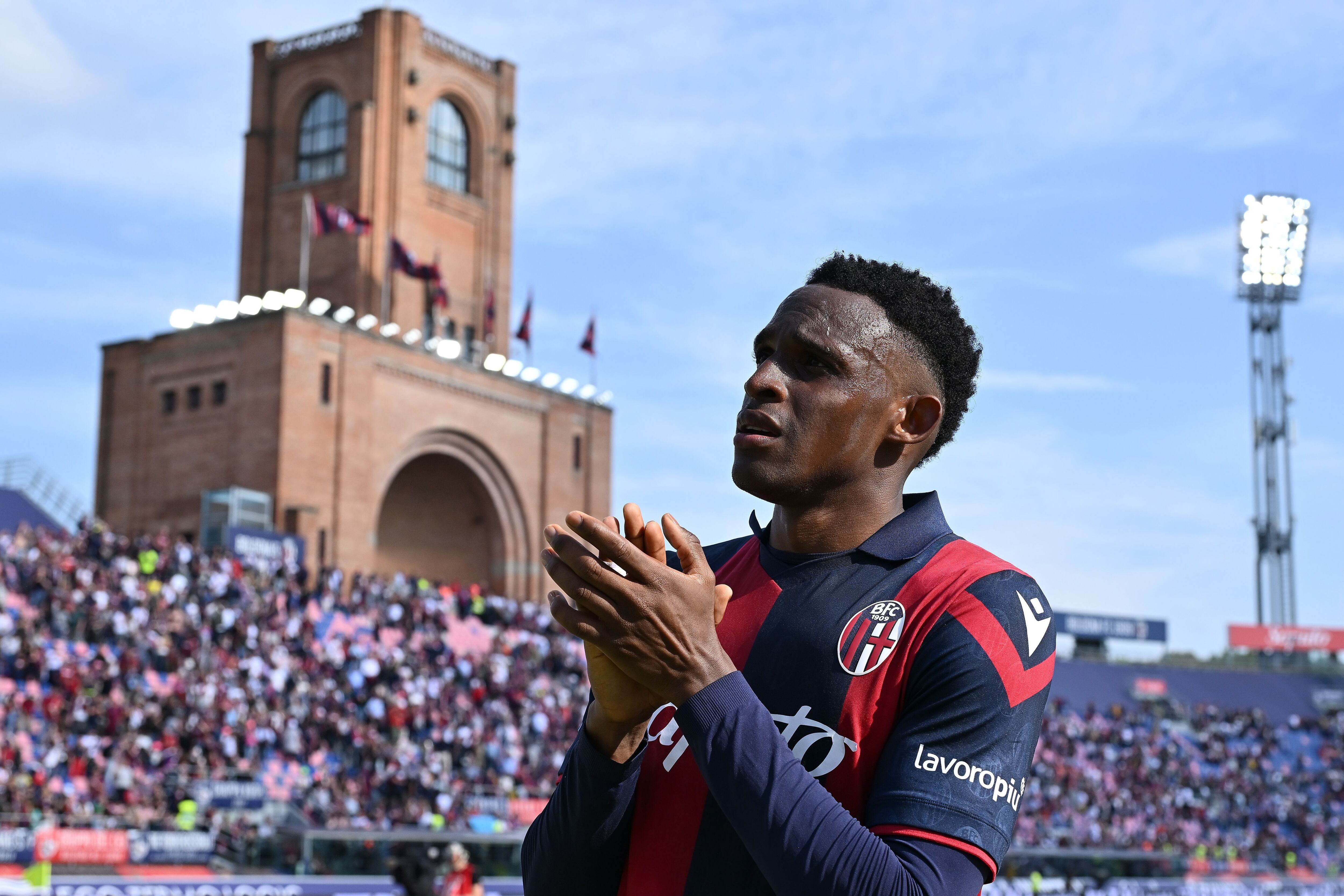 Jhon Janer Lucumí, defensa colombiano del Bologna. (Photo by Alessandro Sabattini/Getty Images)