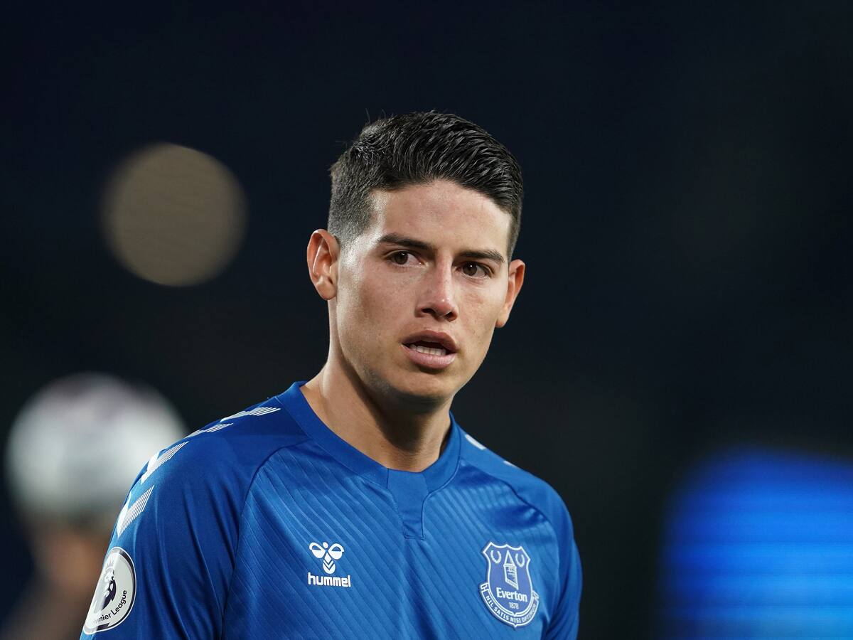James Rodríguez, relacionado con cinco equipos de la Premier League