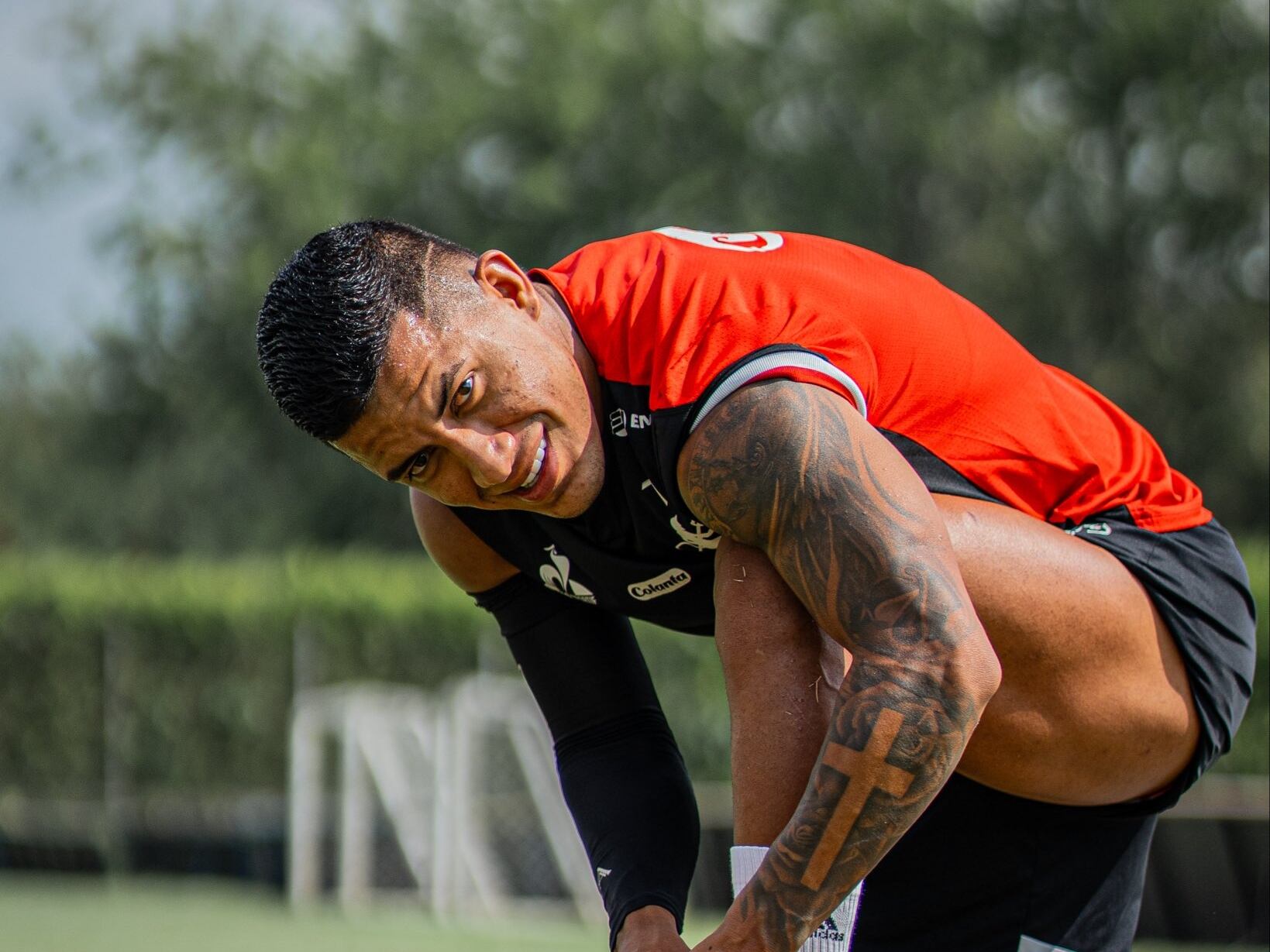 Cristian Barrios, atacante del América de Cali / Twitter: @americadecali.