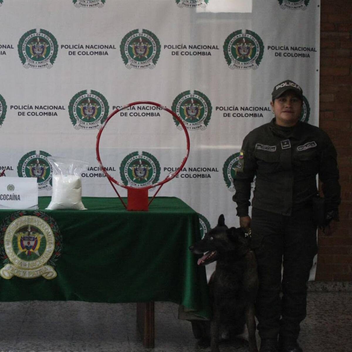 Delincuentes pretendían sacar cocaína por el Aeropuerto El Dorado en aros de baloncesto