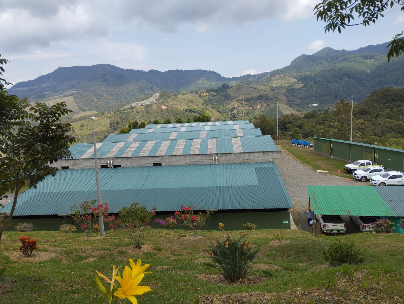 Instalaciones del proyecto minero Quebradona en Jericó. Foto: Caracol Radio.