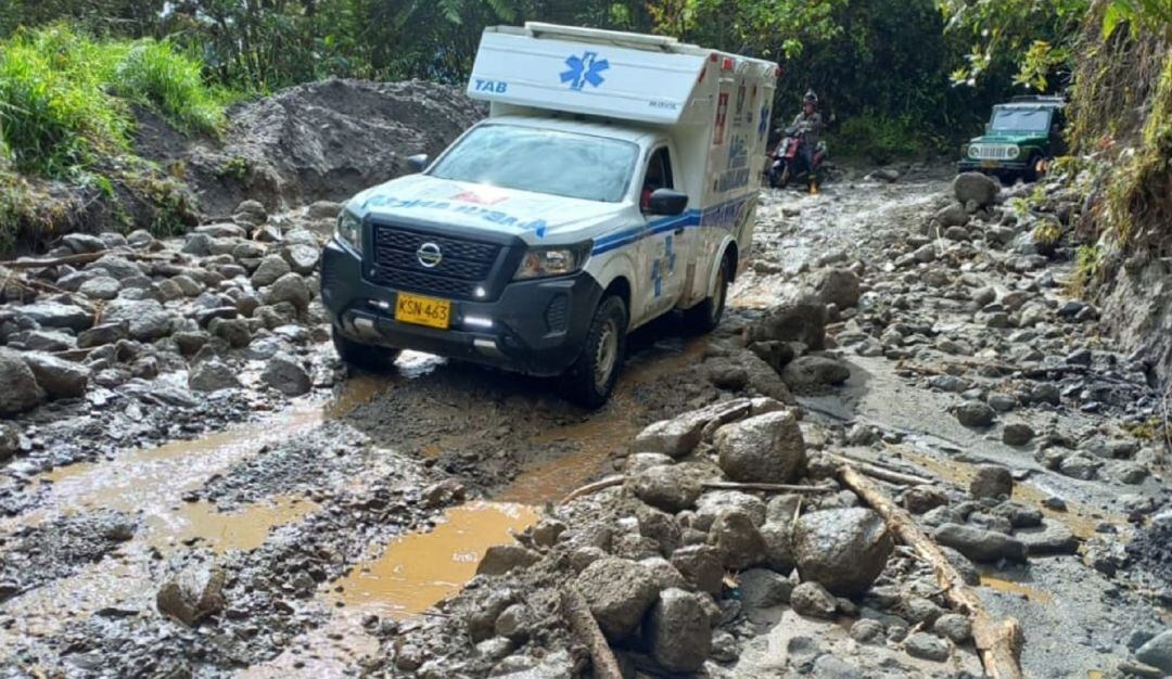 Fuertes lluvias han afectado el municipio de Herveo