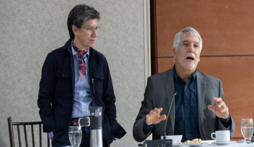 Claudia López y Enrique Peñalosa